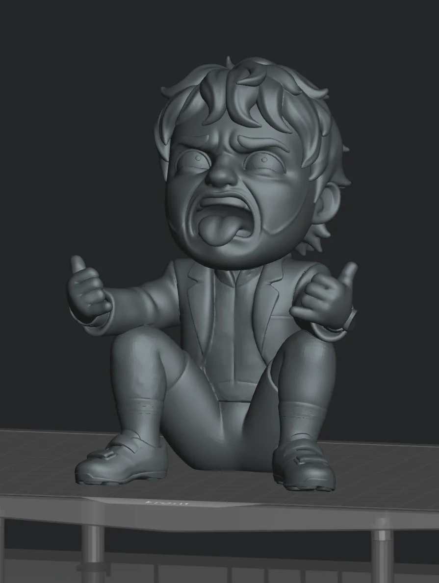 Szary model 3D do akceptacji